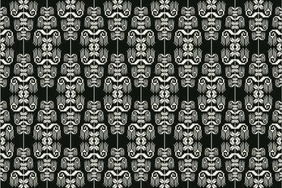 Aztec Tribal Embroidery: A Versatile Graphic for Modern Brands