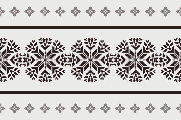 Elevate Your Brand with Embroidery Floral Border Graphics