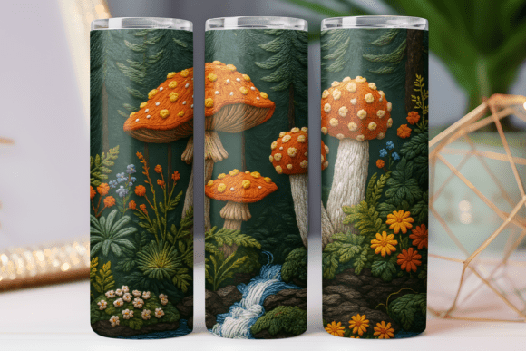 Floral Tumbler Wrap for 20oz Art