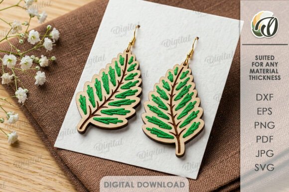 Review: Embroidery Earrings Laser Cut for Branding