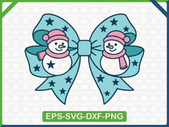 Review of Snowman Bow Embroidery SVG Design