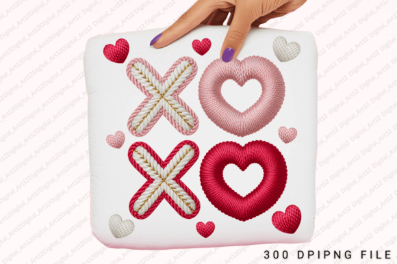 Reviewing Cute Embroidery Xoxo Valentine PNG