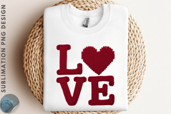 Yarn Faux Embroidery Valentine Day Love: A Graphics and Illustrations Review